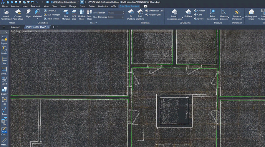ZWCAD-avecPointcloud-Assistant-2